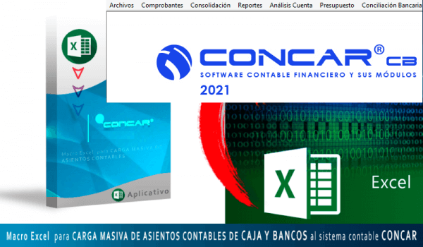 CARGA MASIVA DE ASIENTOS CONTABLES DE CAJA - BANCOS (COBROS Y PAGOS) DESDE EL EXCEL HACIA EL CONCAR CB o SQL