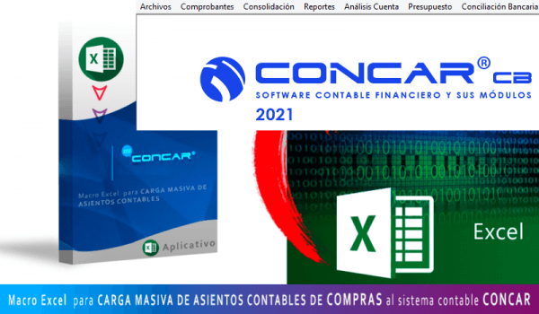 CARGA MASIVA DE ASIENTOS CONTABLES DE COMPRAS DESDE EL EXCEL HACIA EL CONCAR CB o SQL